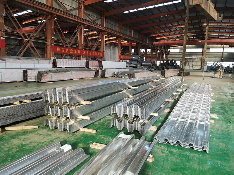 Floor Decking ၏ထုတ်လုပ်မှုလုပ်ငန်းစဉ်